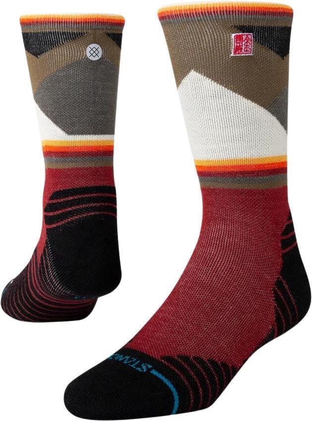 Jimmy Chin Mid Wool Crew Socks - Unisex - red 1