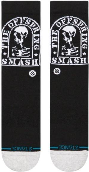 Smashed Crew Socks - Unisex - black 1
