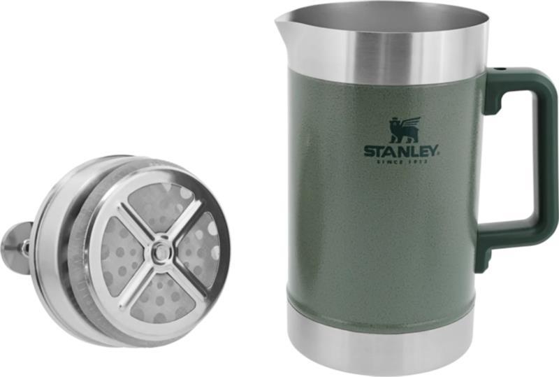 The Perfect-Brew French Press - 1.4L / 48oz - hammertone green 1