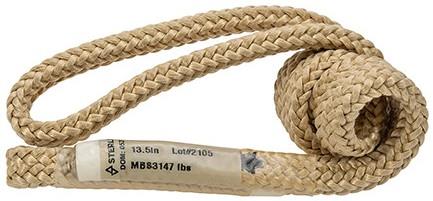 HollowBlock2 6.8mm x 13.5" Loop - tan 1