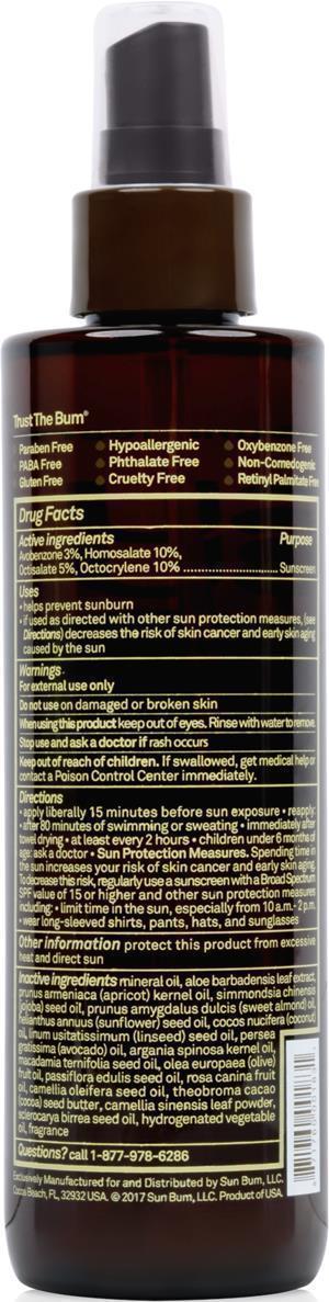 Tanning Oil SPF 15 Sunscreen - 8.5oz / 250ml - not applicable 1