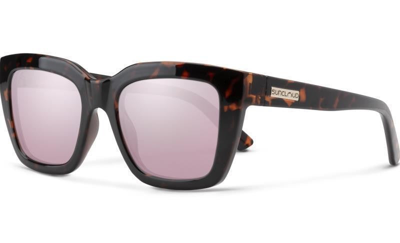 Marion, Tortoise Frame, Polarized Pink Gold Mirror Lens - not applicable 1
