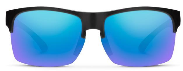 Rambler Lite, Matte Black Frame, Polarized Blue Mirror Lens - Not Applicable 3