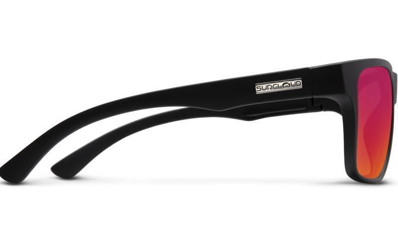 Rambler, Matte Black Frame, Polarized Red Mirror Lens - not applicable 1