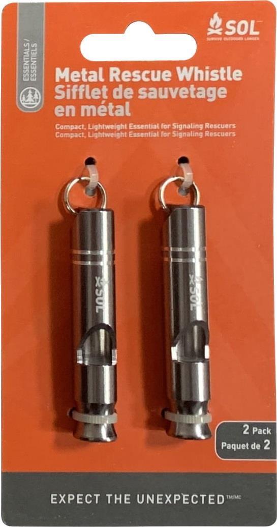 Rescue Metal Whistle, 2-Pack - not applicable 1