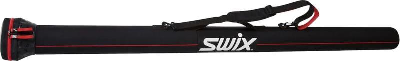 Padded Nordic Pole Bag - 2 Pairs 180cm - black / red 1