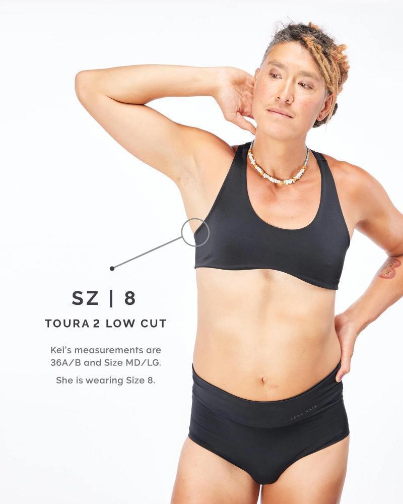 TOURA 2 Low Cut Top - Womens - Black 6