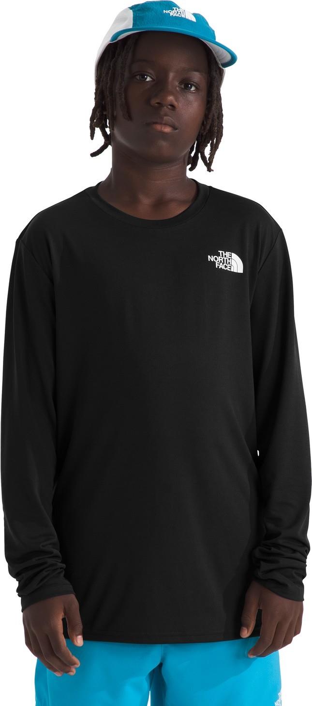 24/7 LS Tee - Teen - tnf black 1