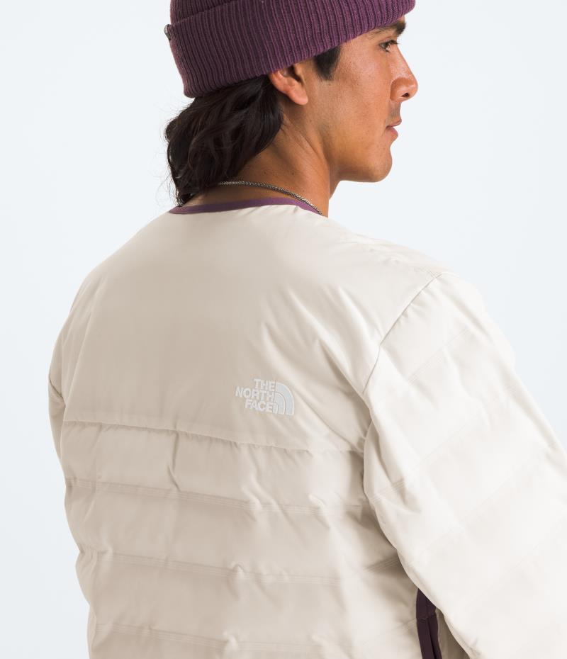 A68A Woven 50/50 Jacket - Mens - khaki stone / white dune 1