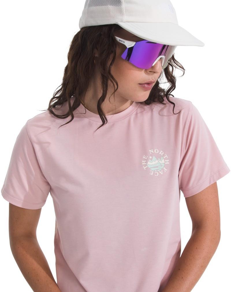 Adventure Sunrise Escape SS Tee - Womens - metal pink 1