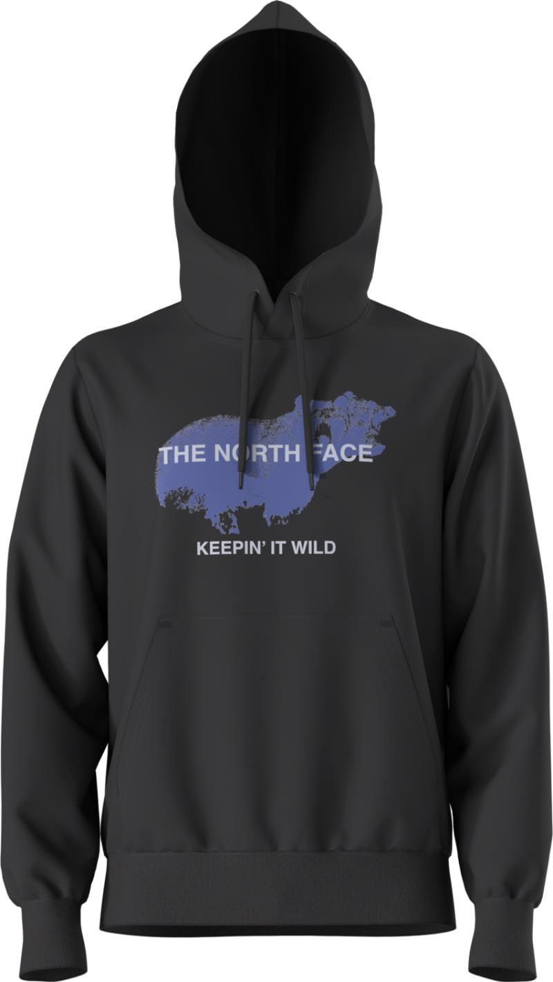 Animals We Love Bear Graphic Hoodie - Mens - tnf black 1