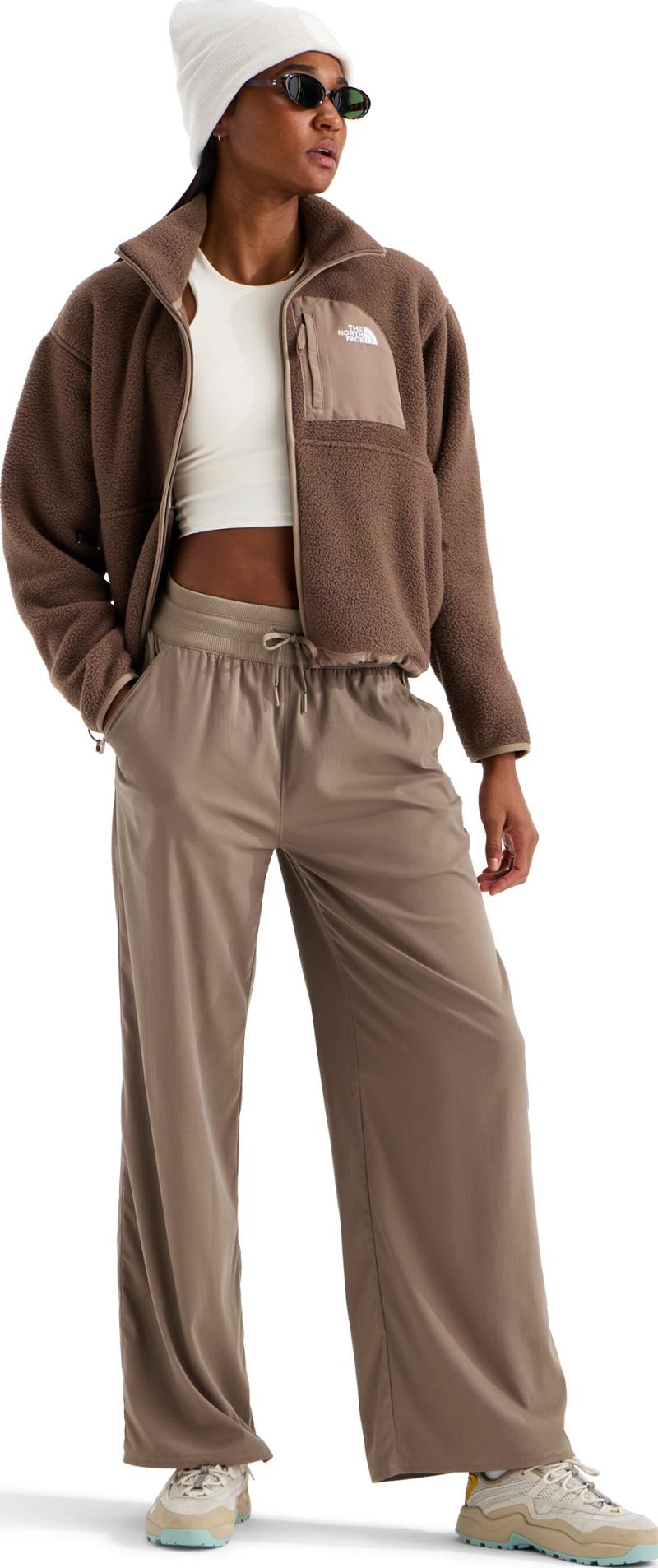 Aphrodite Arise Wide Leg Pants, Reg - Womens - garnet 1