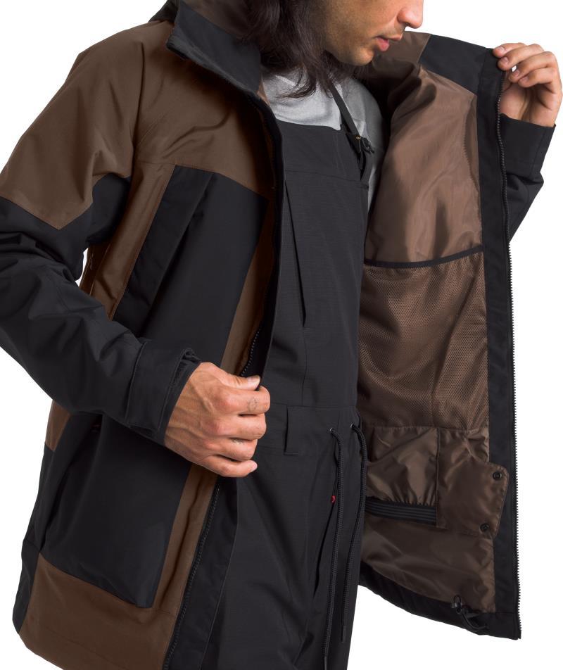 Balfron Jacket - Mens - smokey brown / tnf black 1