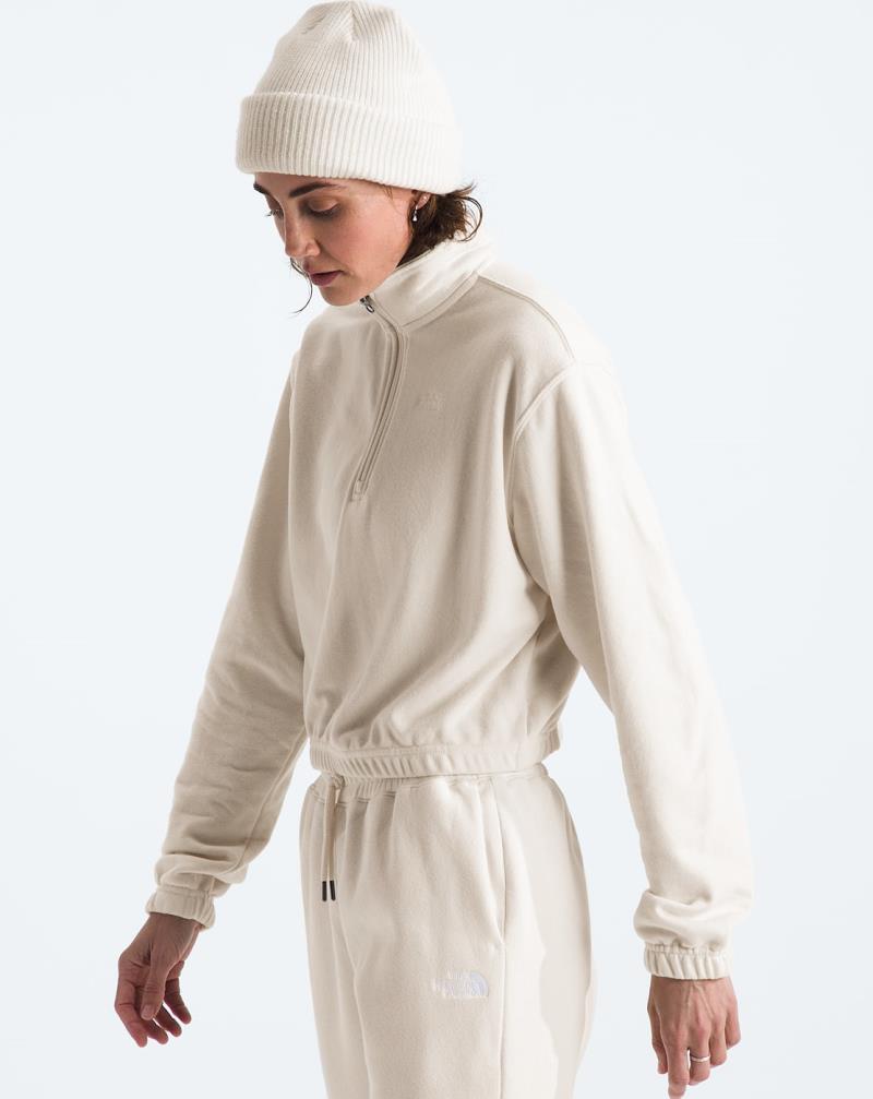 Better Terry 1/2 Zip Pullover - Womens - white dune 1