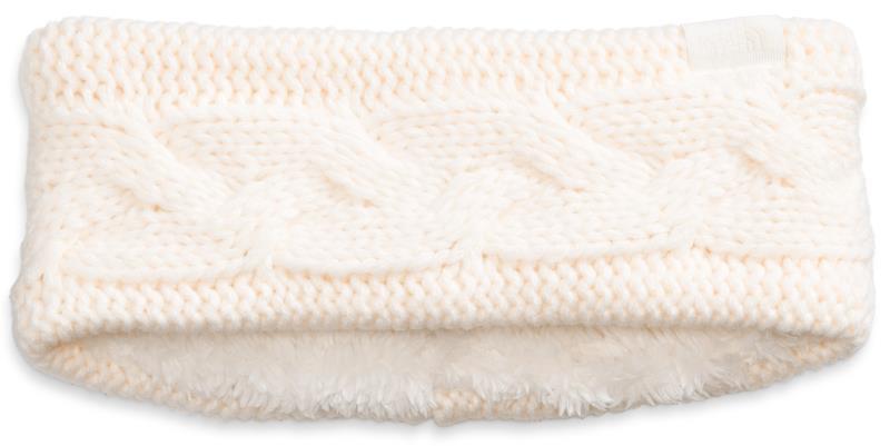 Cable Minna Earband - Womens - Gardenia White 1