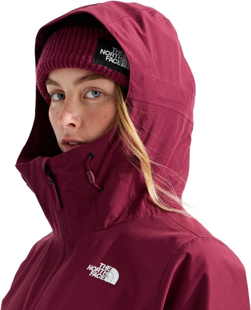 Carto Mono Triclimate Hooded Jacket - Womens - burgundy crush 1