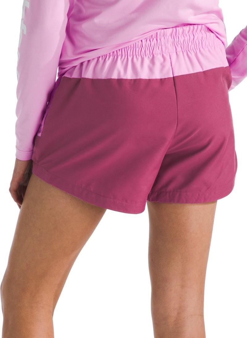 Class V Pathfinder Pull-On Shorts - Girls - cyber pink tnf topo phantom print / cyber berry tn 1
