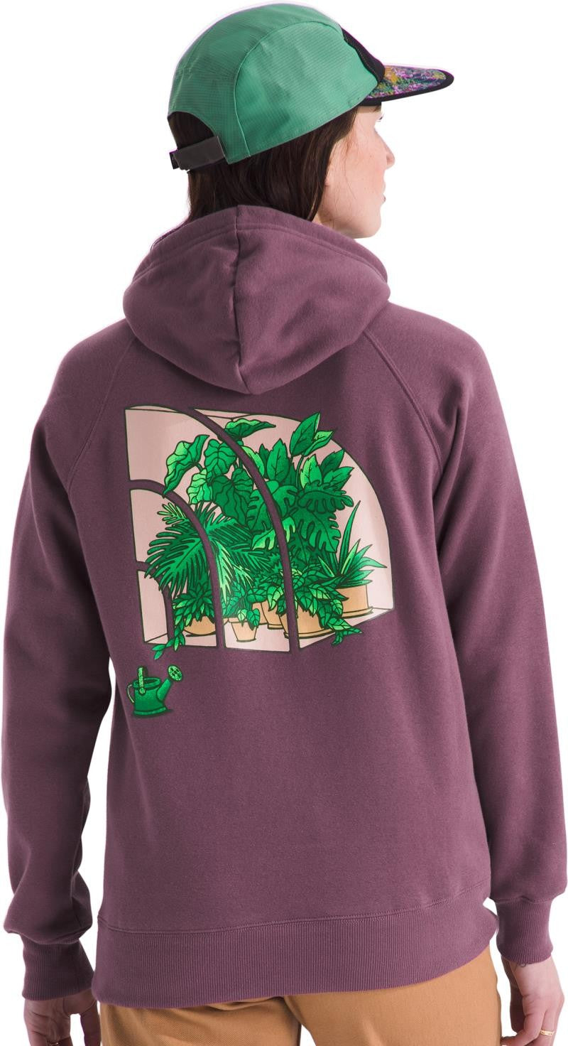 Crown Shyness Hoodie - Womens - midnight mauve 1