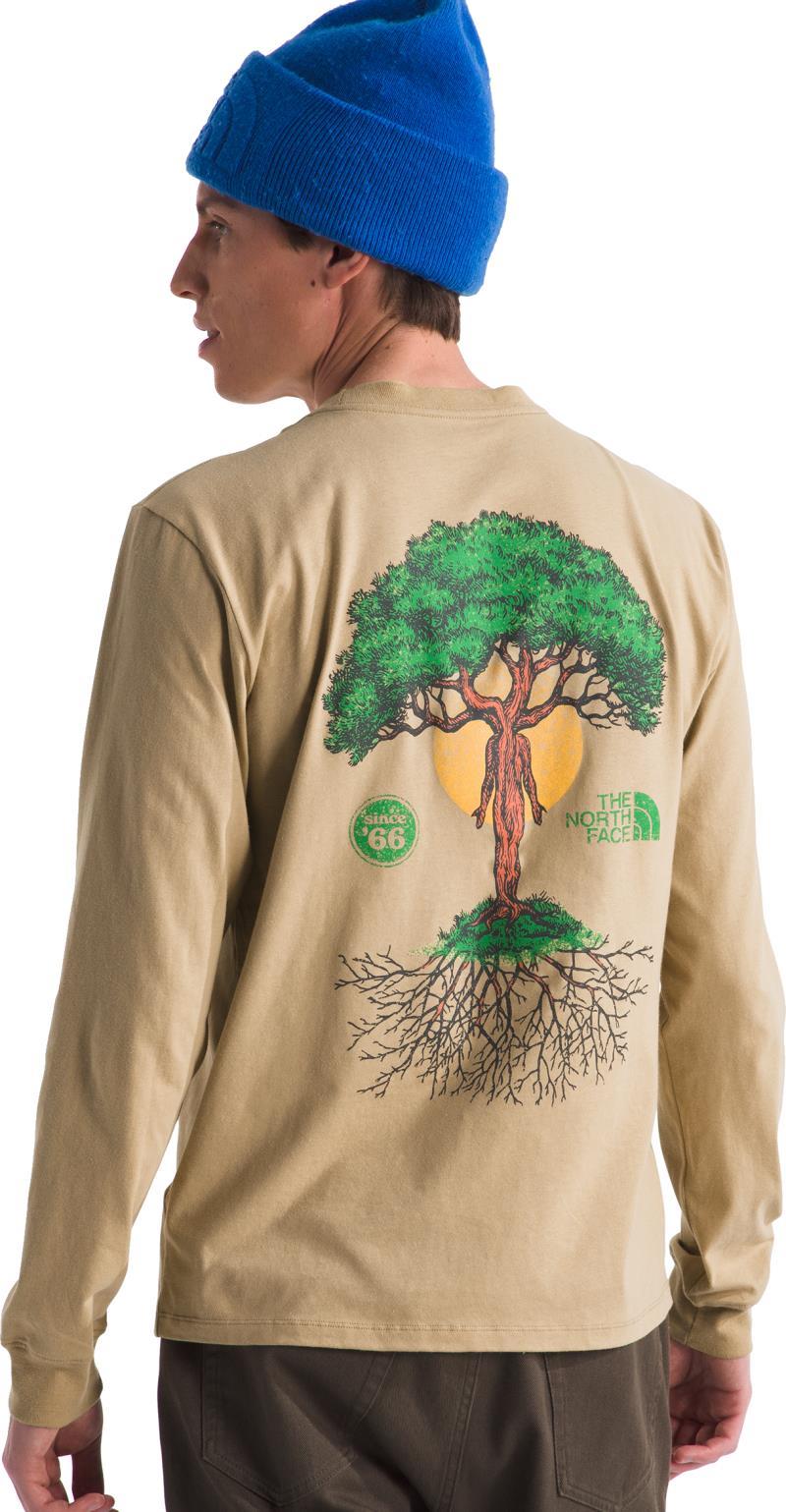 Crown Shyness LS Tee - Mens - khaki stone 1