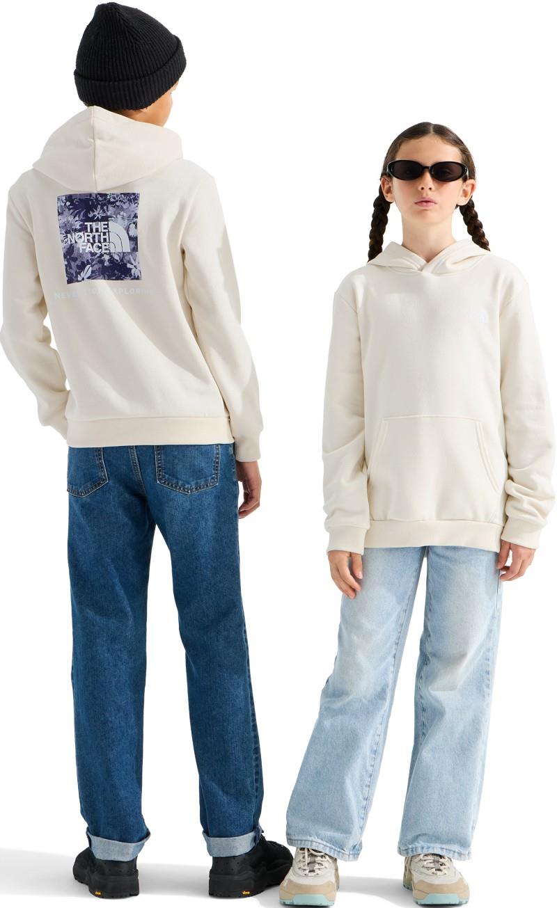 Evolution Box NSE Pullover Graphic Hoodie - Teen - white dune / endless dusk moon florals print 1