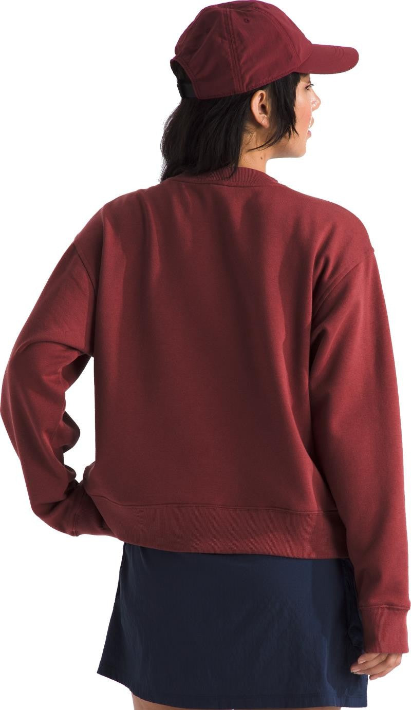 Evolution Fleece Crew - Womens - sumac 1