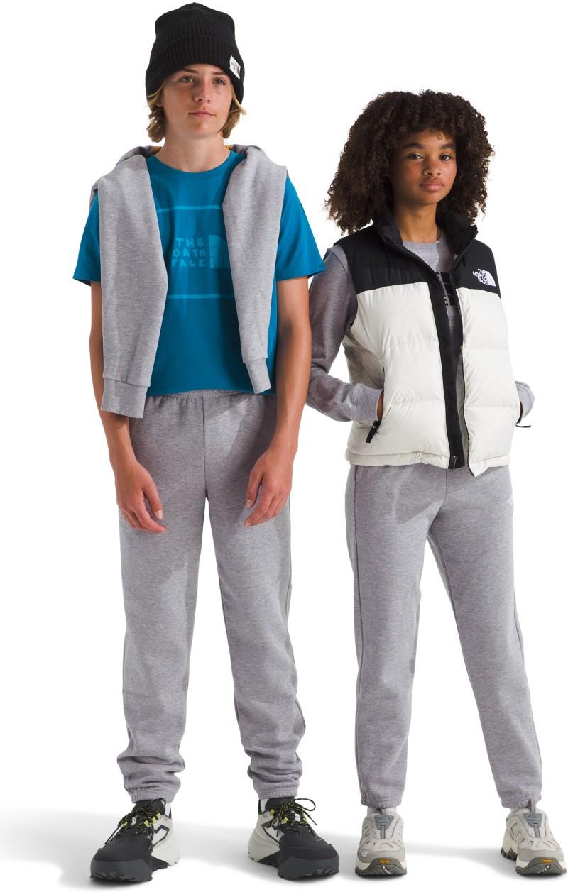 Evolution Simple Dome Pants - Teen - tnf pale grey heather 1
