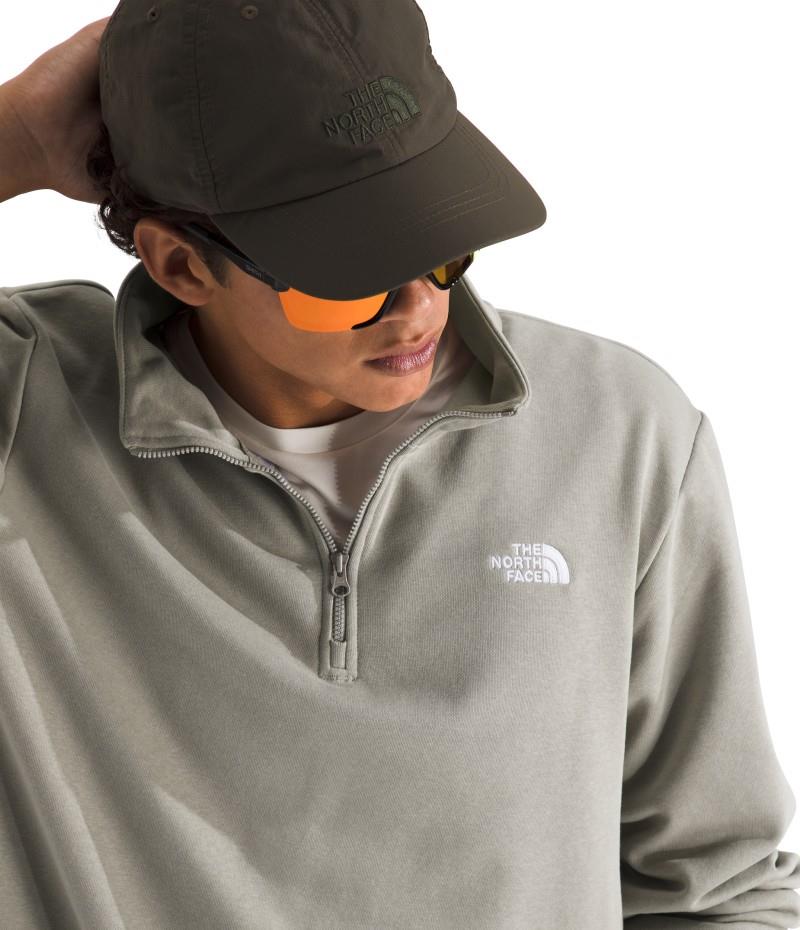 Evolution Simple Dome Quarter Zip - Mens - stone slab 1