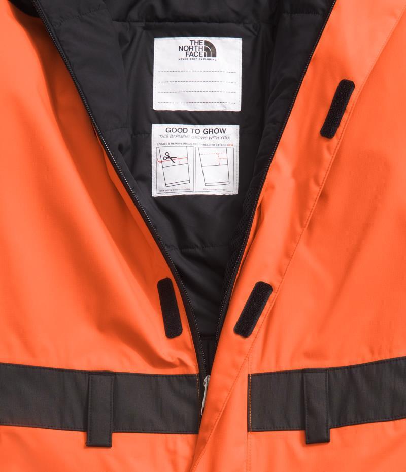 Freedom Snow Suit - Teen - tnf orange 1