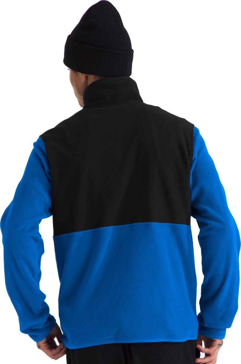 Glacier Fleece 1/2 Zip - Mens - hero blue / tnf black 1