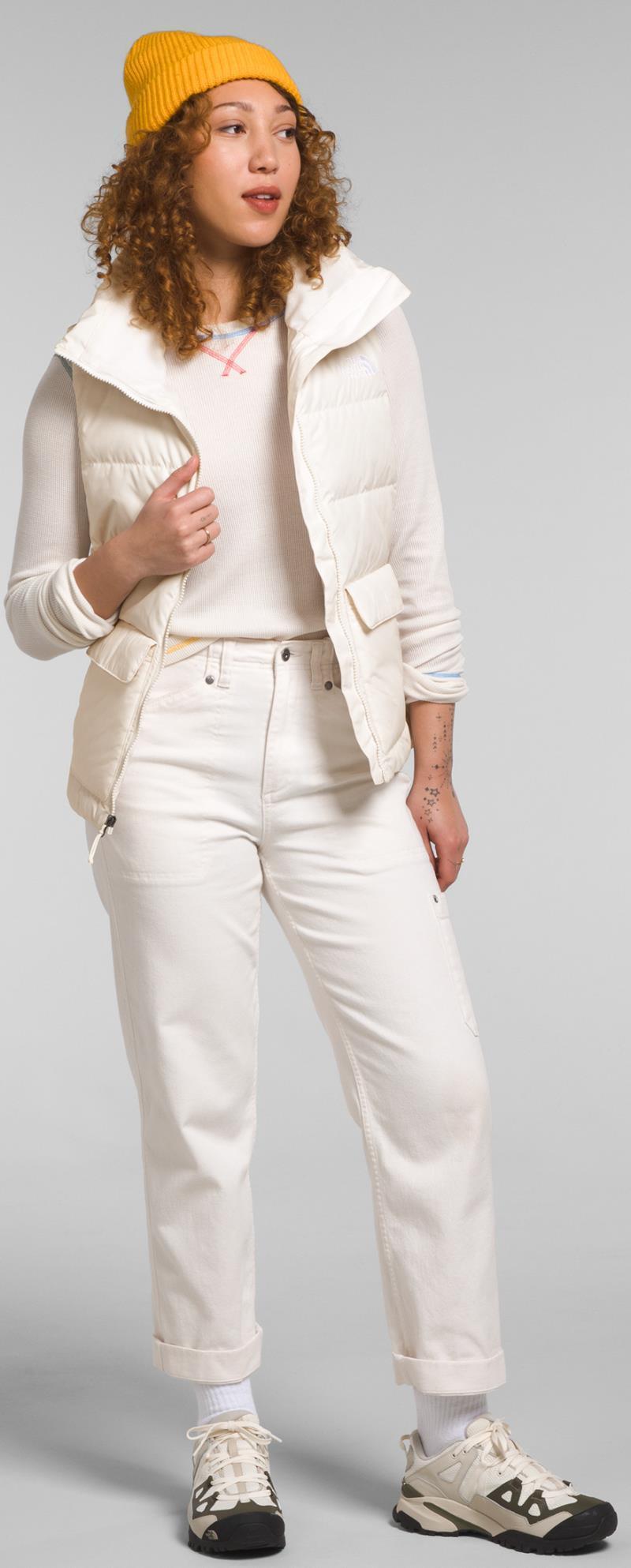 Gotham Vest - Womens - Gardenia White 3