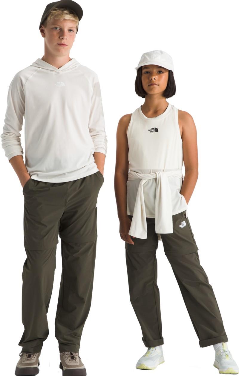 Lightweight Convertible Hike Pants - Teen - new taupe green 1