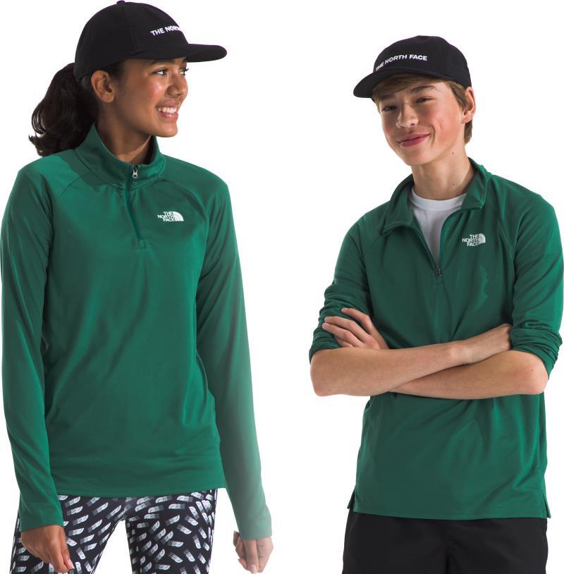 Never Stop 1/4 Zip - Teen - evergreen 1