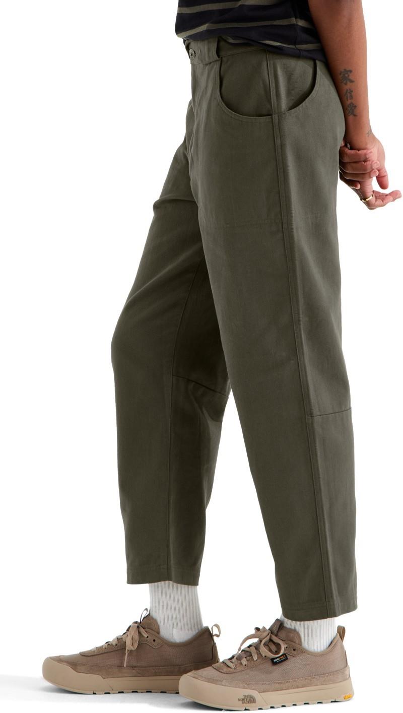 Pinecrest Heavy Barrel Leg Pants, Reg - Womens - new taupe green 1
