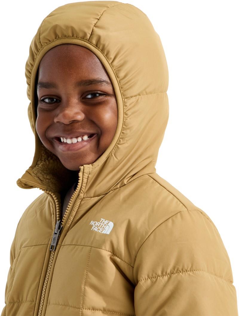 Reversible Shasta Full Zip Hooded Jacket - Boys - teddy brown 1