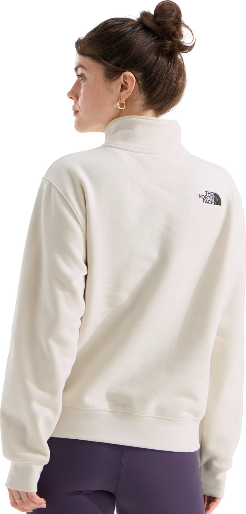 Ski Embro Graphic Quarter Zip - Womens - white dune 1