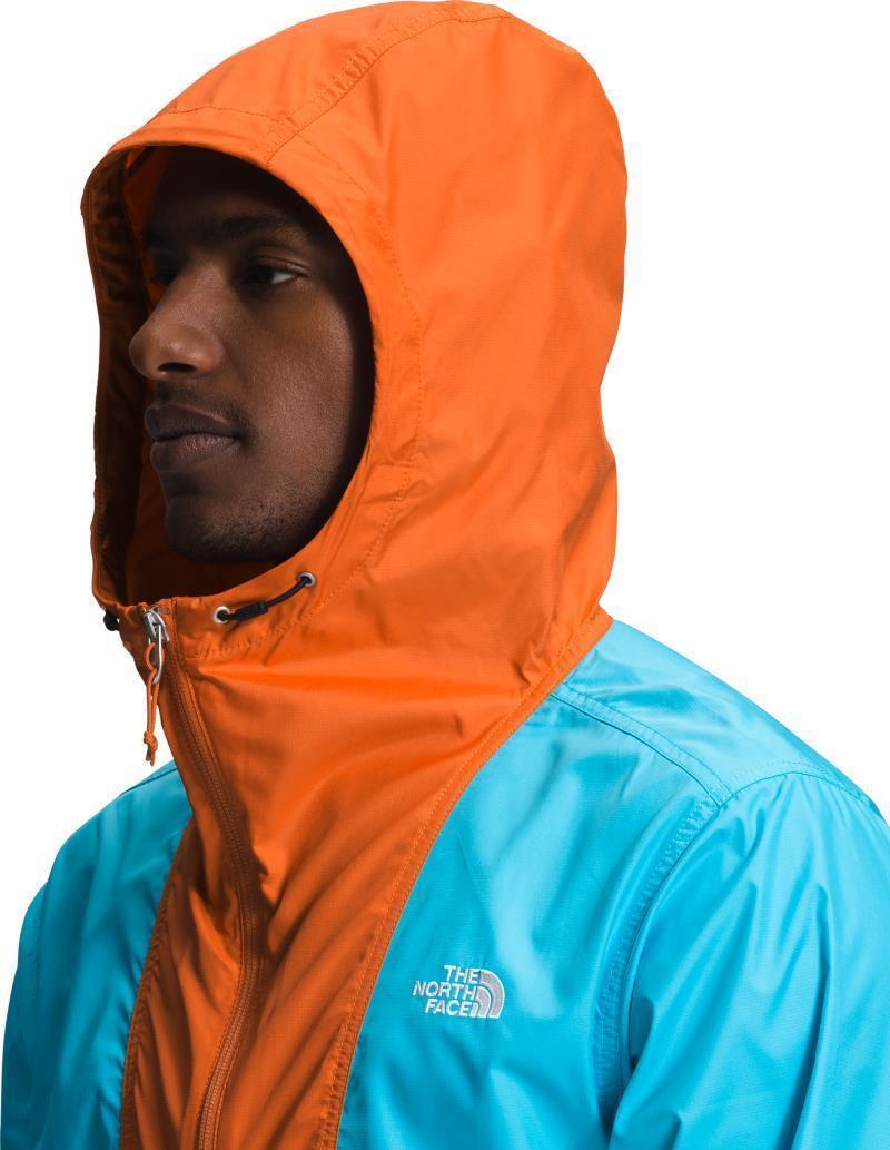 Sleeve Graphic Cyclone Hoodie - Mens - Apricot Orange / Norse Blue / Aviator Navy 3