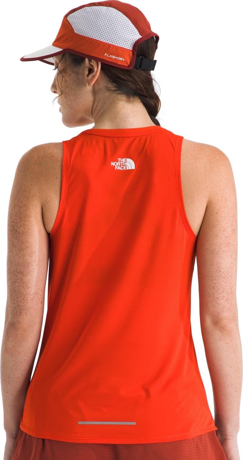 Summit High Trail Tank - Womens - lava red 1