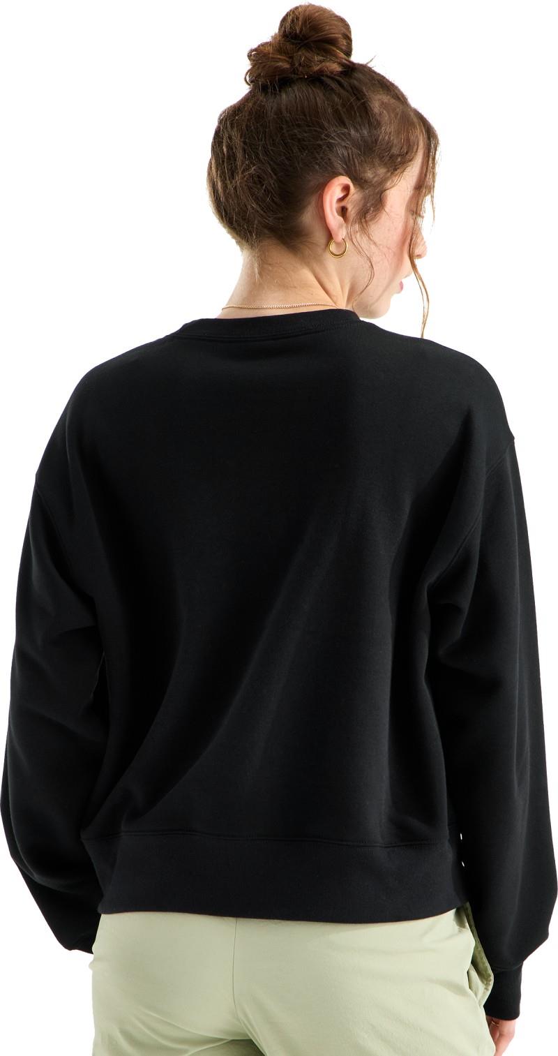 TNF Essential Simple Dome Boxy Oversize Crew - Womens - tnf black / tnf black 1