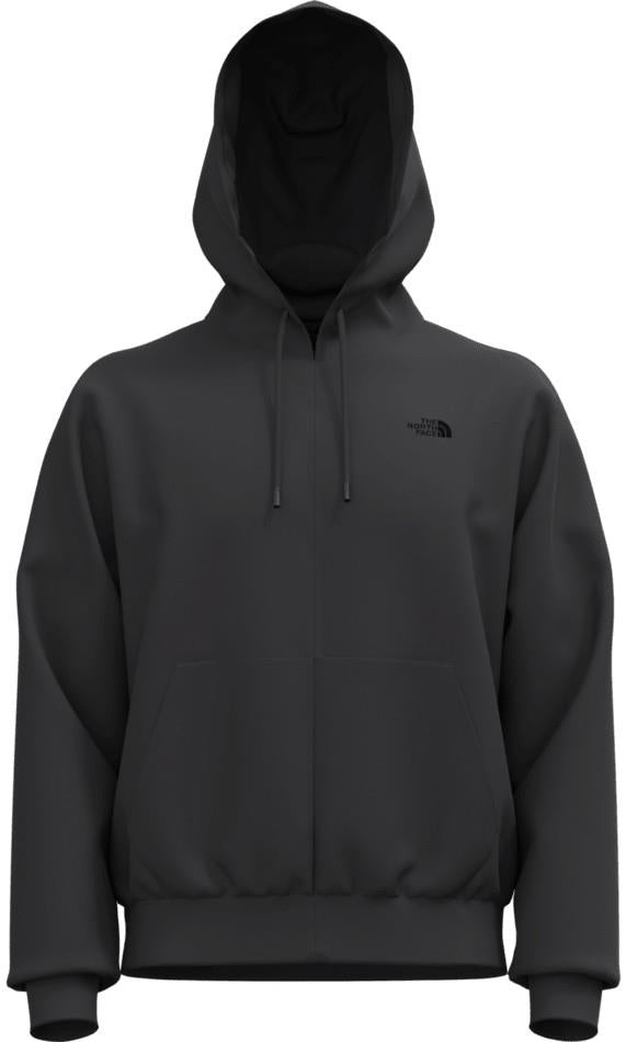TNF Essential Simple Dome Full Zip Hoodie - Mens - tnf black / tnf black 1