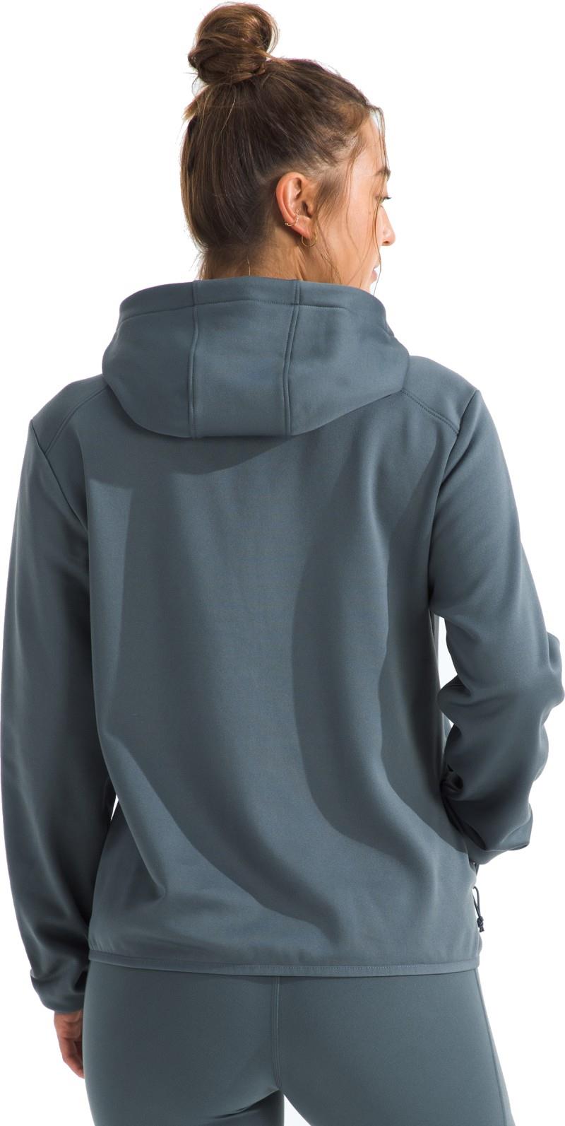 TNF Performance Fleece Full Zip Hoodie - Womens - granite grey 1