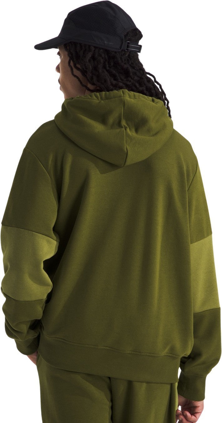 Terry Relaxed Hoodie - Mens - forest olive 1