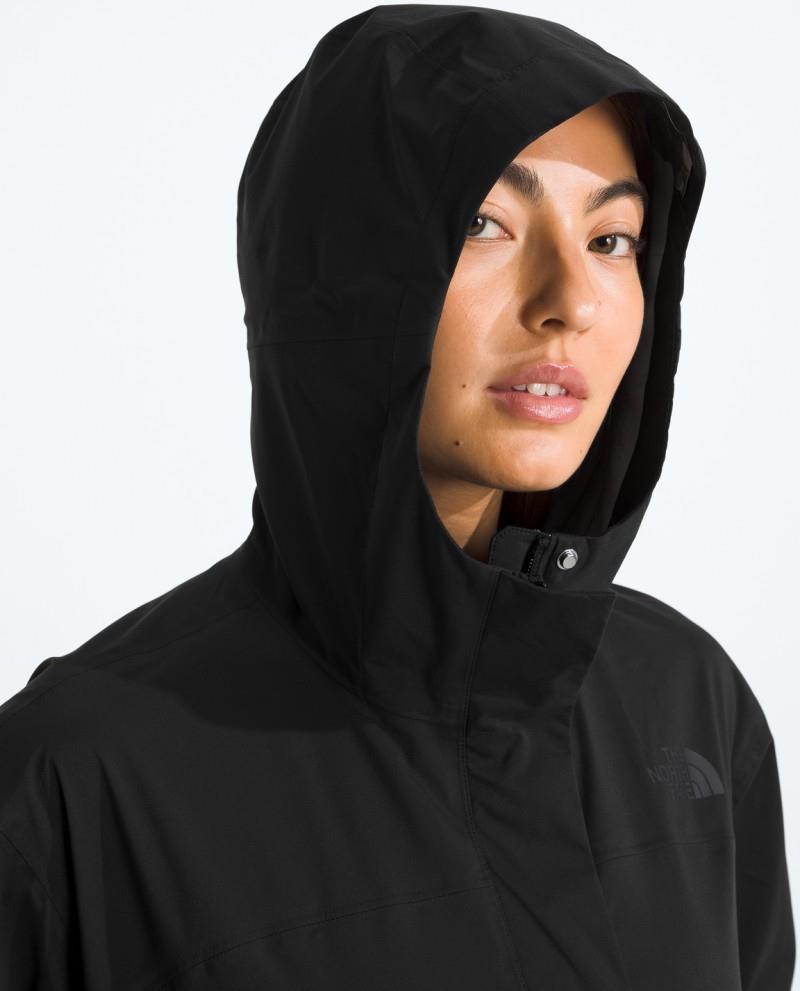Voyage Rain 3L Hooded Parka - Womens - tnf black 1