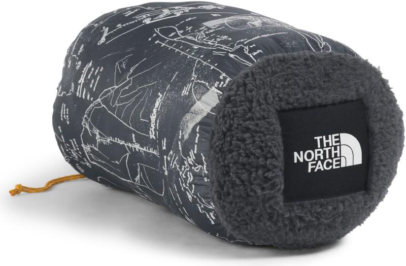 Wawona Fuzzy Blanket - anthracite grey conrad topo print / anthracite gre 1