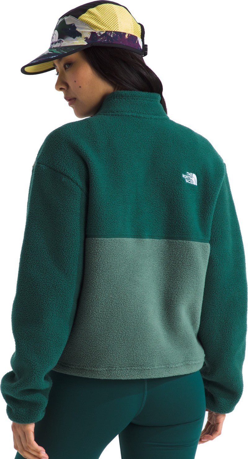 Yumiori 1/4 Zip - Womens - duck green / deep nori 1