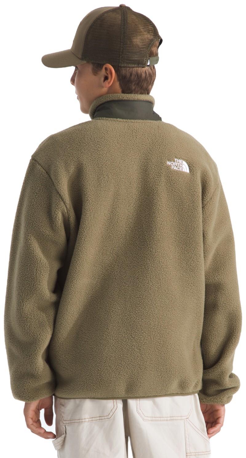 Yumiori Full Zip Jacket - Boys - cedar / new taupe green 1