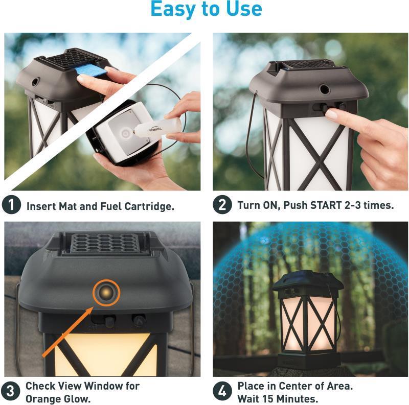 Patio Shield Mosquito Repeller Lantern XL - Not Applicable 4