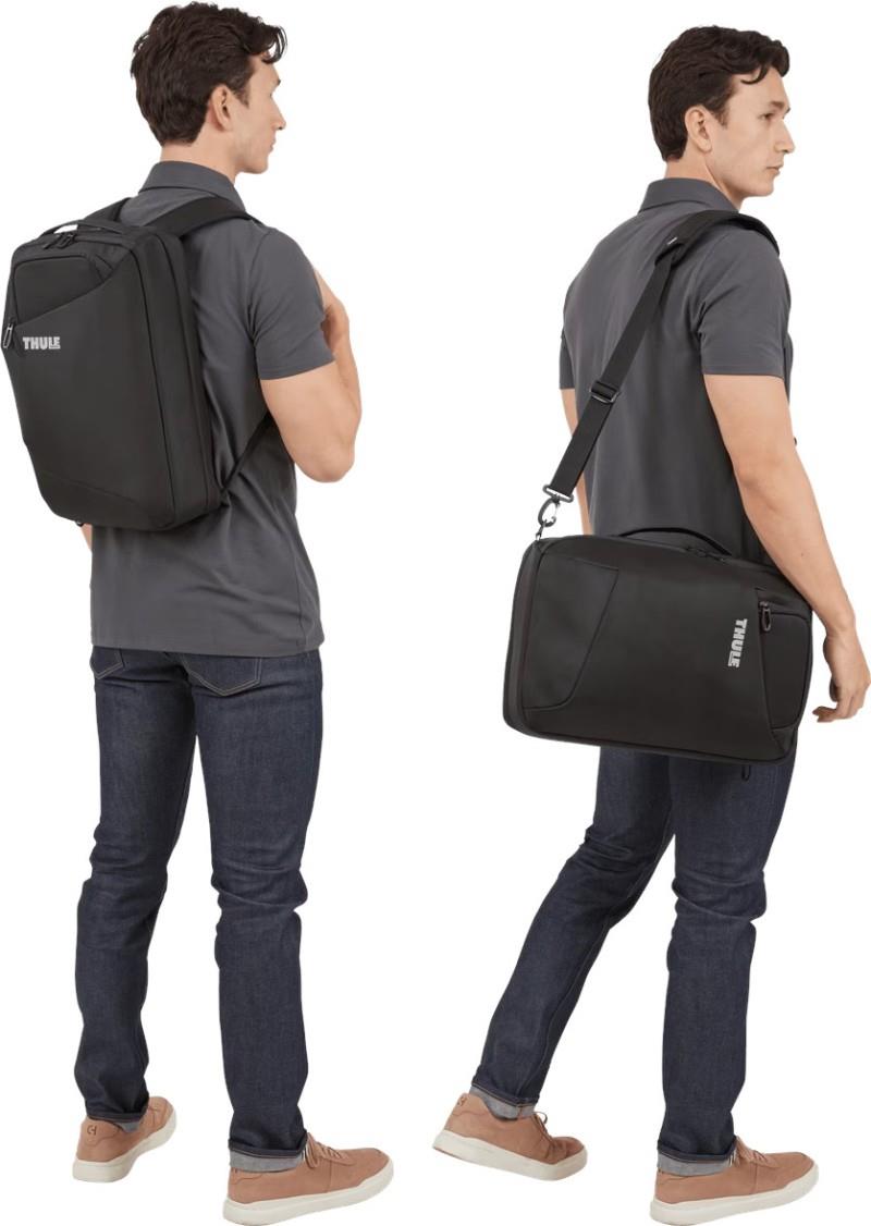 Accent Convertible Backpack 17L - black 1