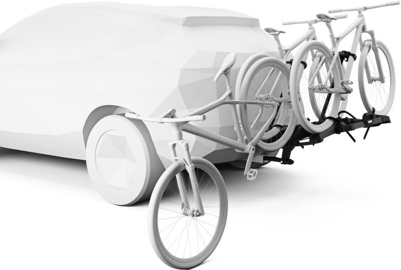 Outpace 3-Bike Rack - black 1