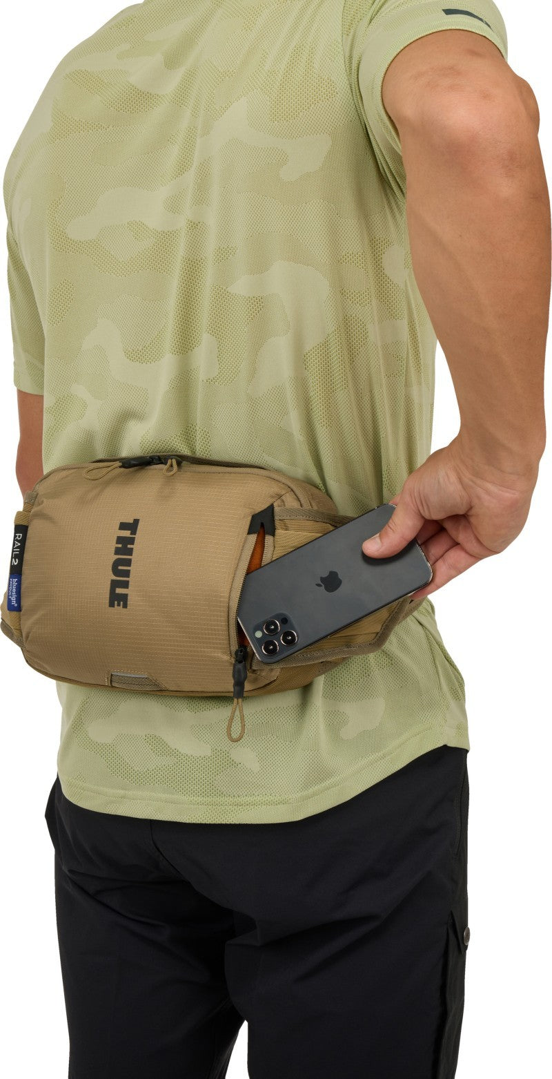 Rail Hydration Hip Pack 2L - faded khaki 1