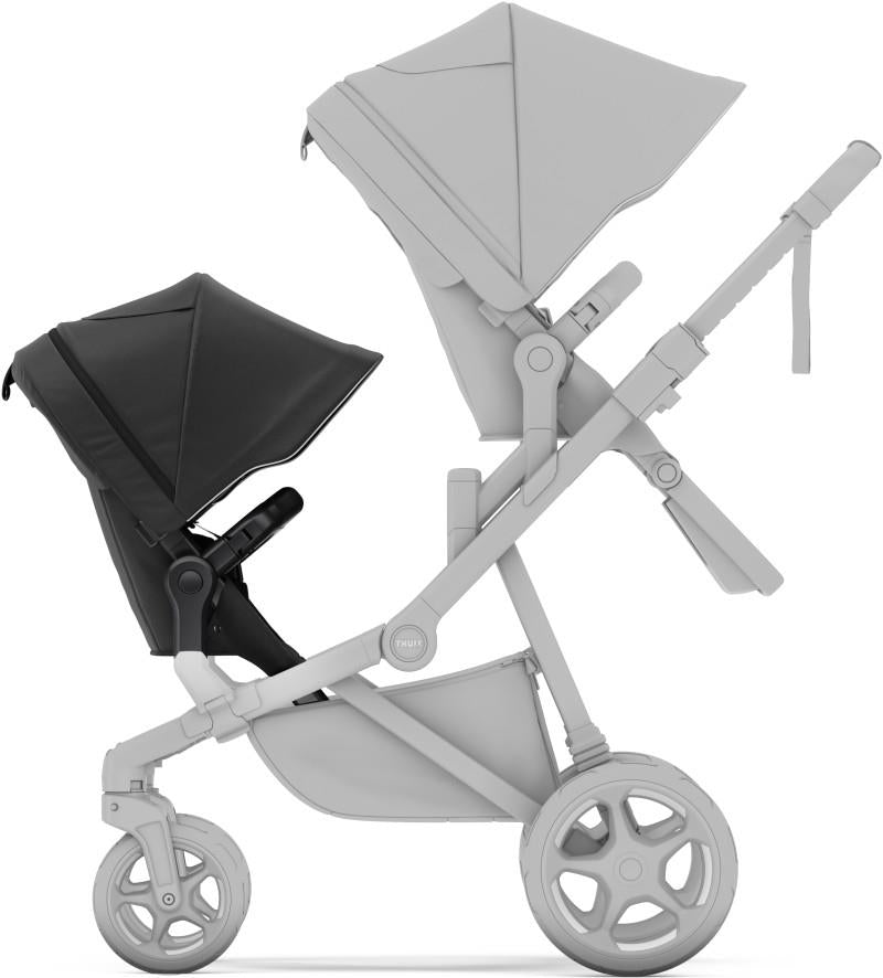 Sleek 2 Sibling Seat - black 1